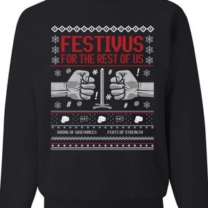 Black Christmas Sweatshirt/Hoodie (Unisex 3XL)